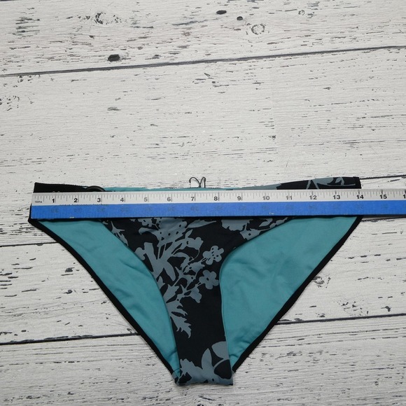 Maaji Bikini Bottom Womens Medium Floral Swim Briefs Stretch Nylon Spandex Swimw - Picture 7 of 7